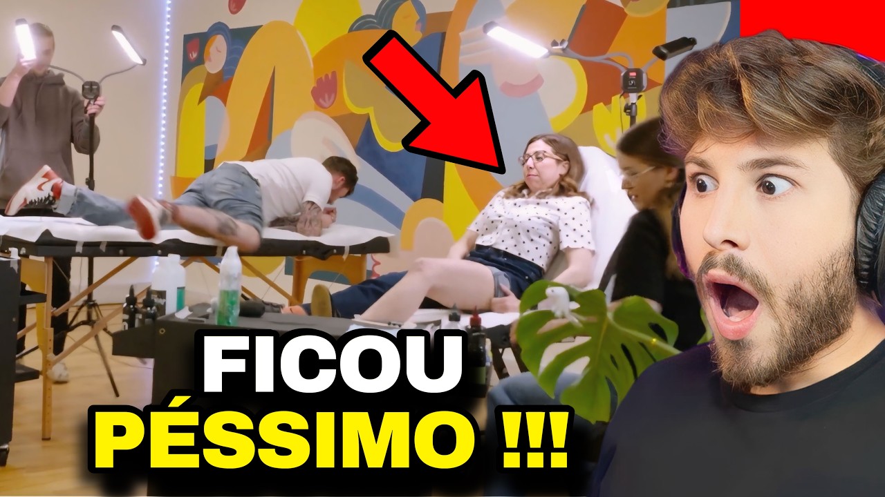 americana faz TATUAGEM DE CASAL no 1º ENCONTRO