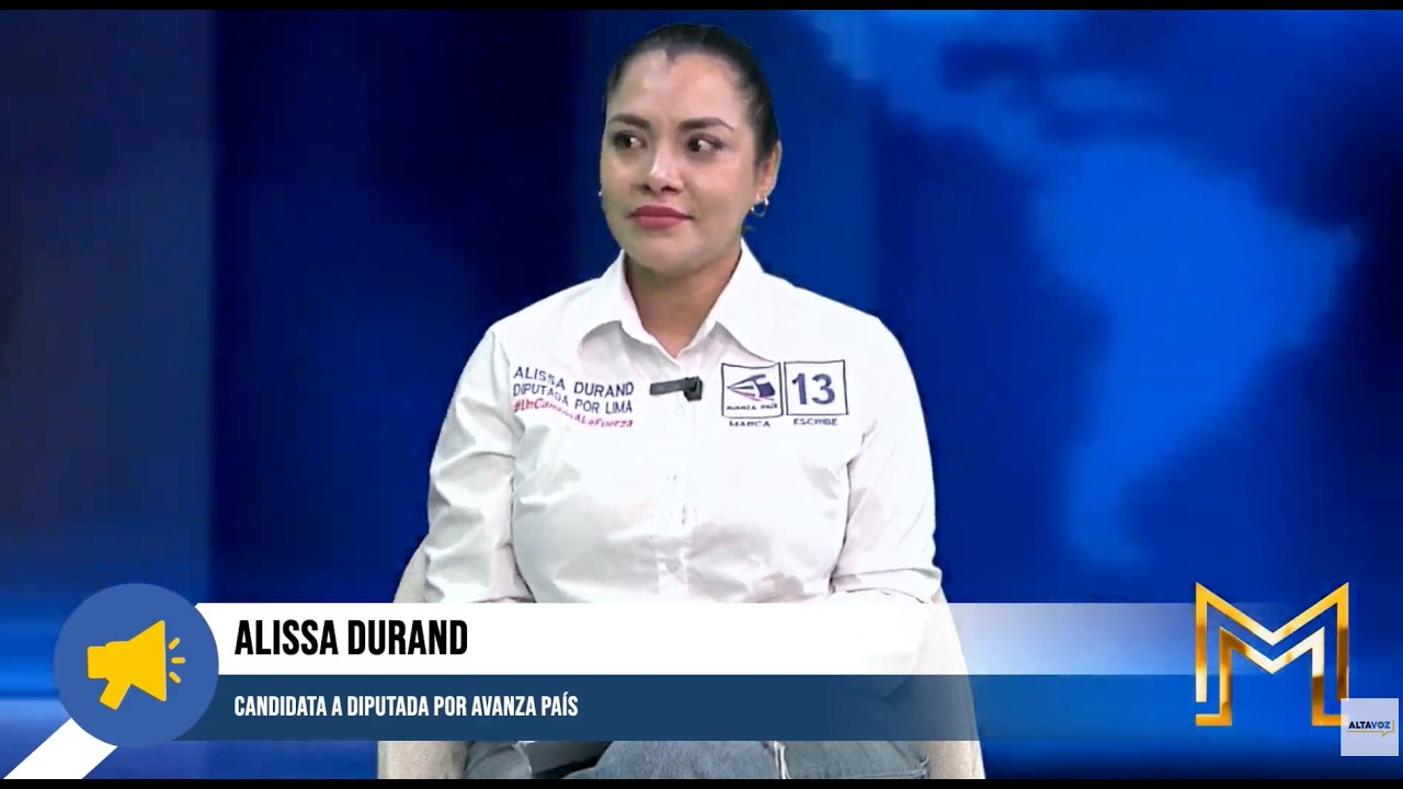 ALISSA DURAND DESTROZA A ENCUESTAS: 