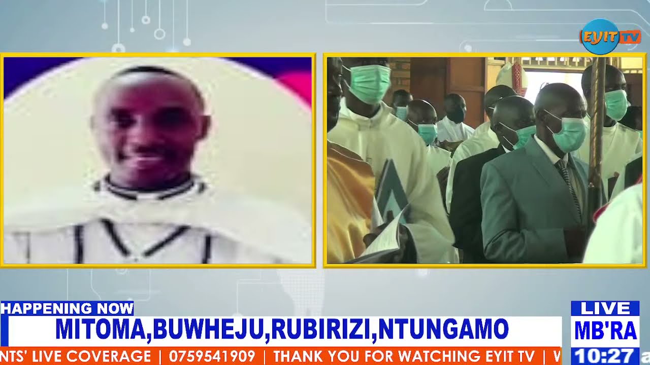 Ordinations to Priesthood at Nyamitanga Cathedral - Mbarara