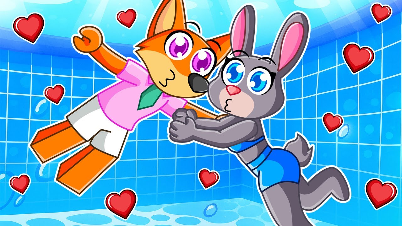 JUDY BESA a su CRUSH en UNA PISCINA de SOLO CHICAS en ROBLOX! 😱💋🔥 (Zootopia 2)