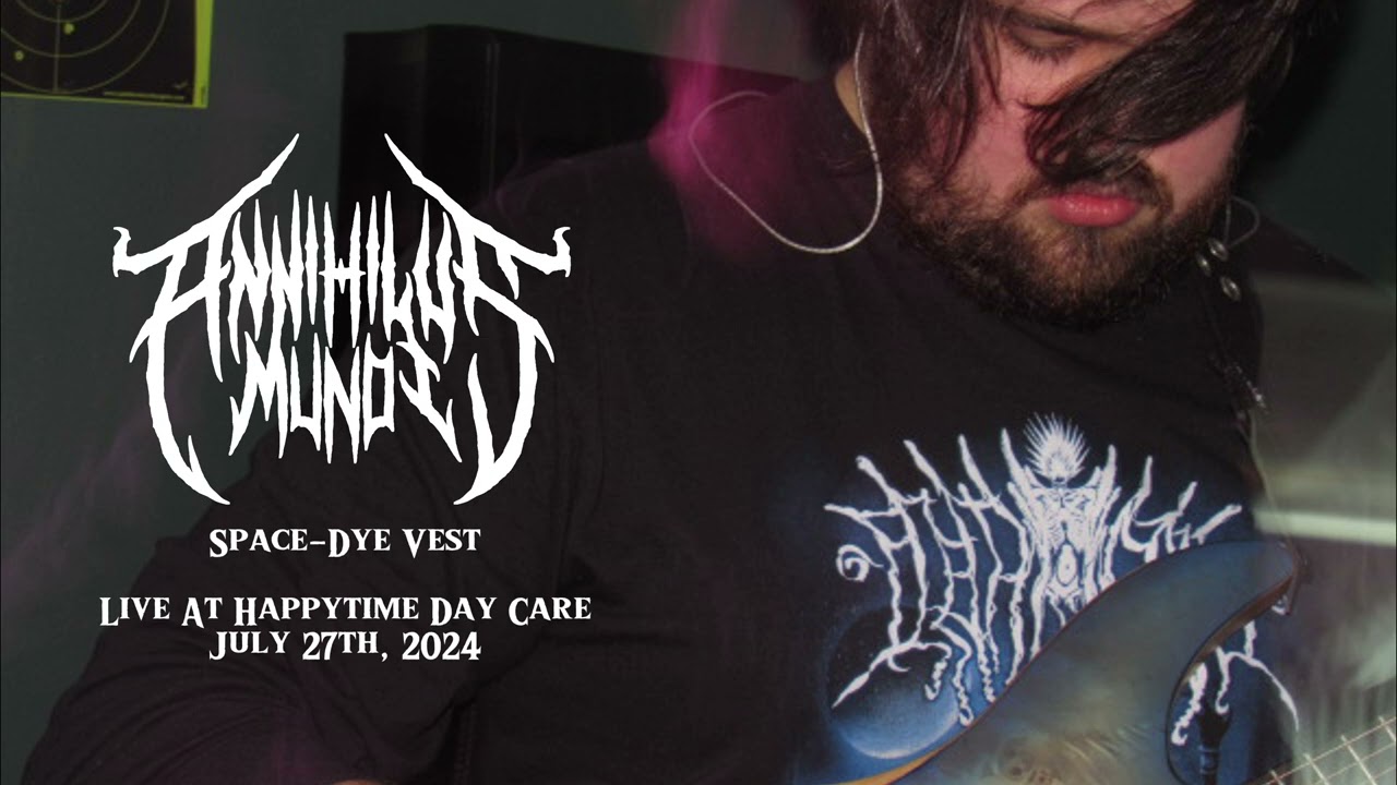 Annihilus Mundi - Space-Dye Vest (Live at Happytime Day Care, July 27th, 2024)