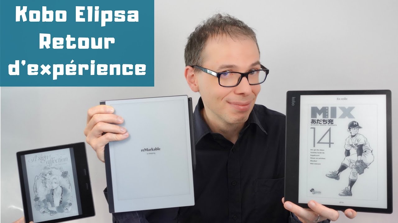 Liseuse Kobo Elipsa avis & retour d’expérience de 3 mois de lecture grand format (PDF,ePub,mangas)