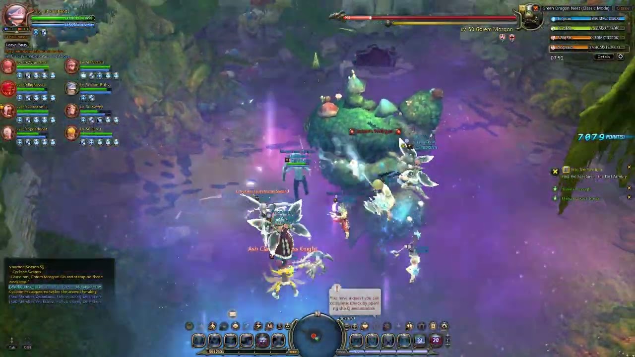 Dragon Nest Classic : Green Dragon Nest Classic Mode Clear -  Saint POV