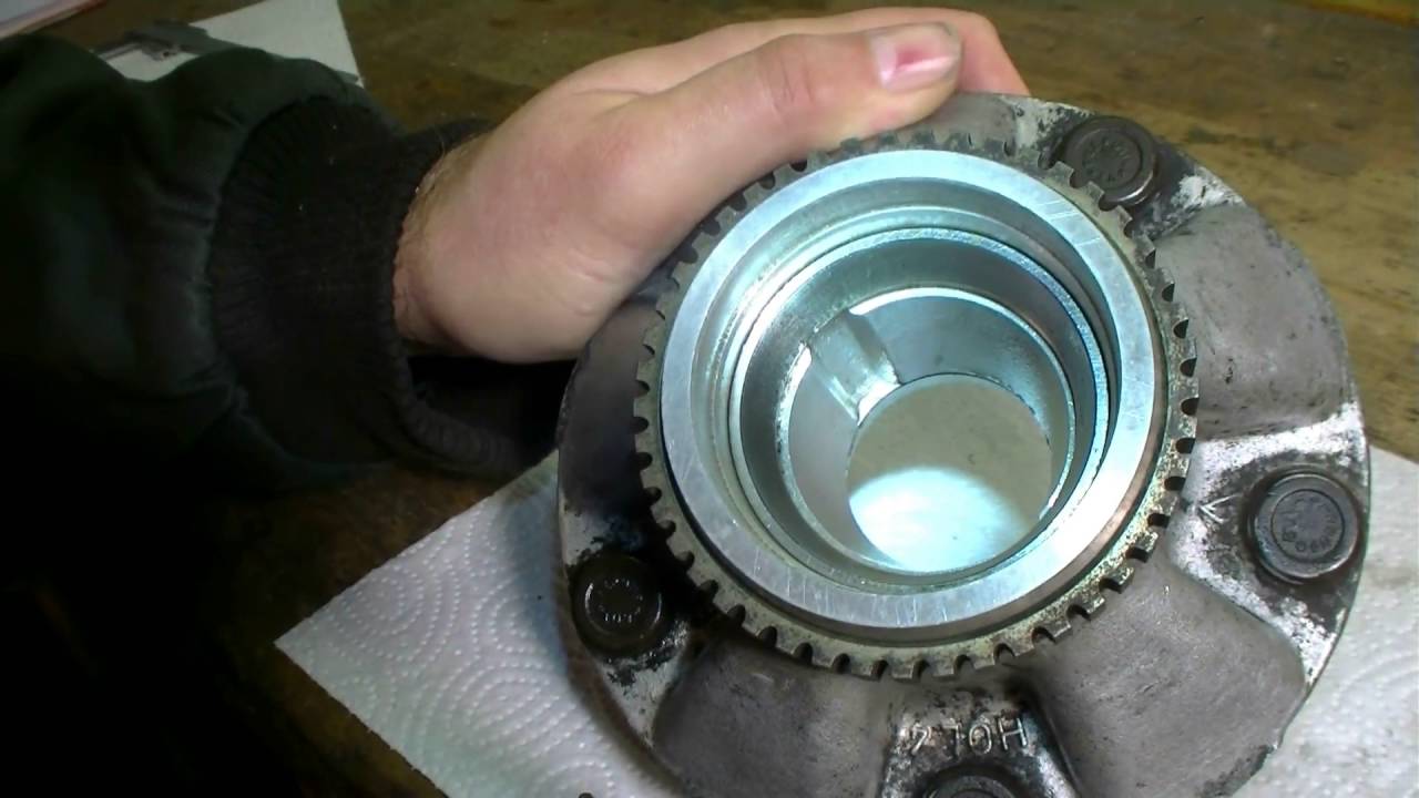 Replacing the front wheel bearings on a Porsche 944 S2