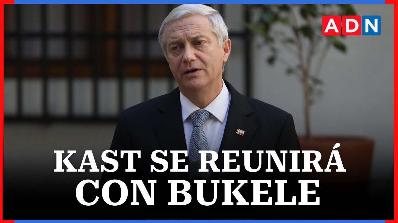 Kast confirma que se reunirá con Bukele en El Salvador