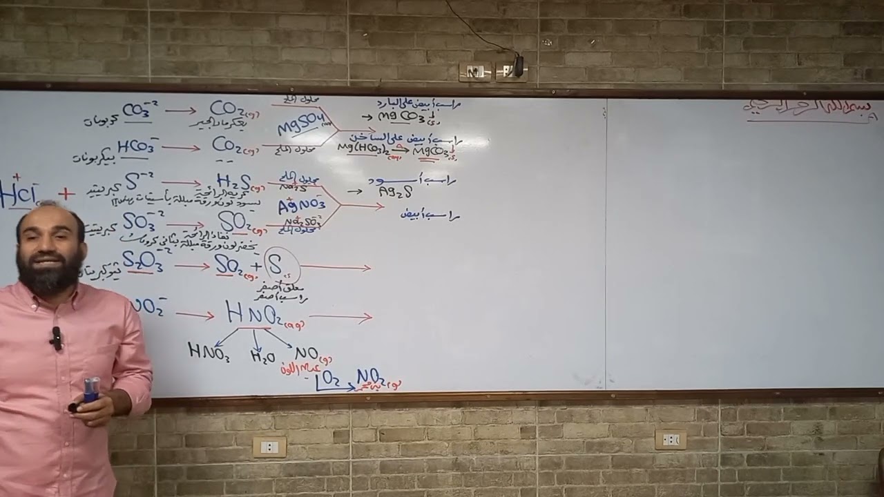 مراجعة الباب الثانى التحليل الكيميائي كيمياءثانوية_عامة٢٠٢٦ أ.عبدالله الجرف 