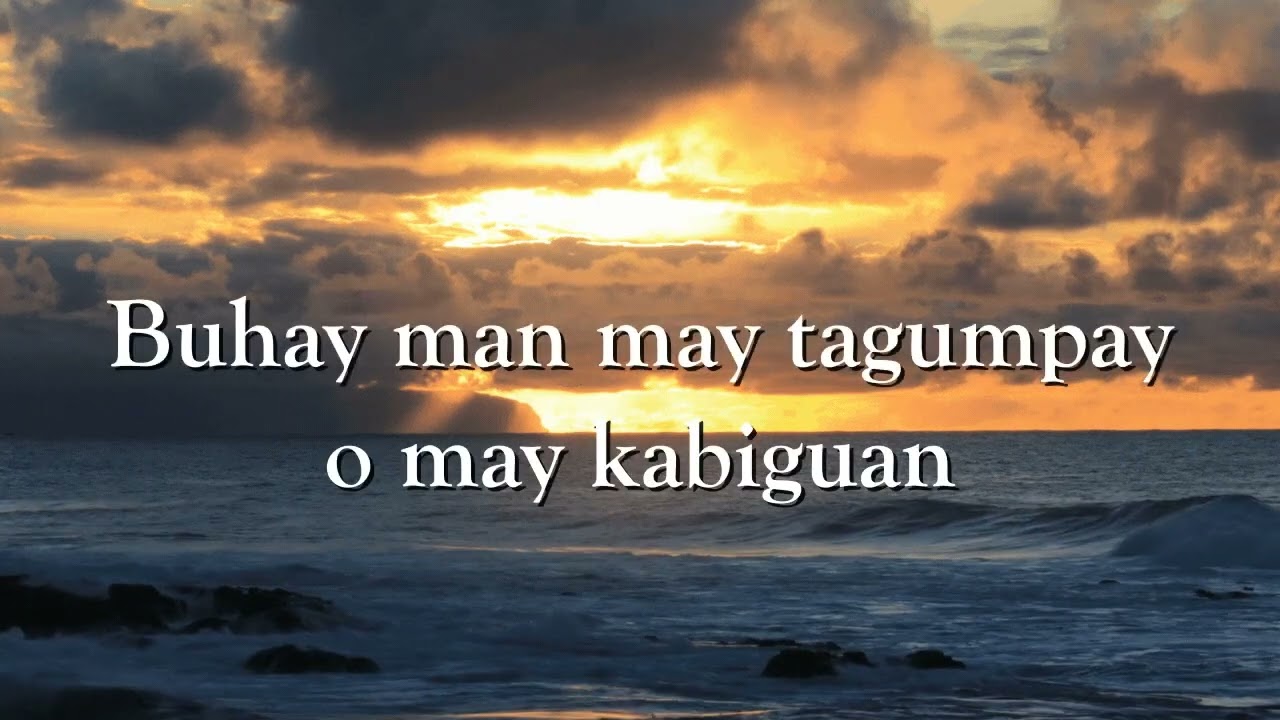 Tagumpay Man O Kabiguan | lyric video