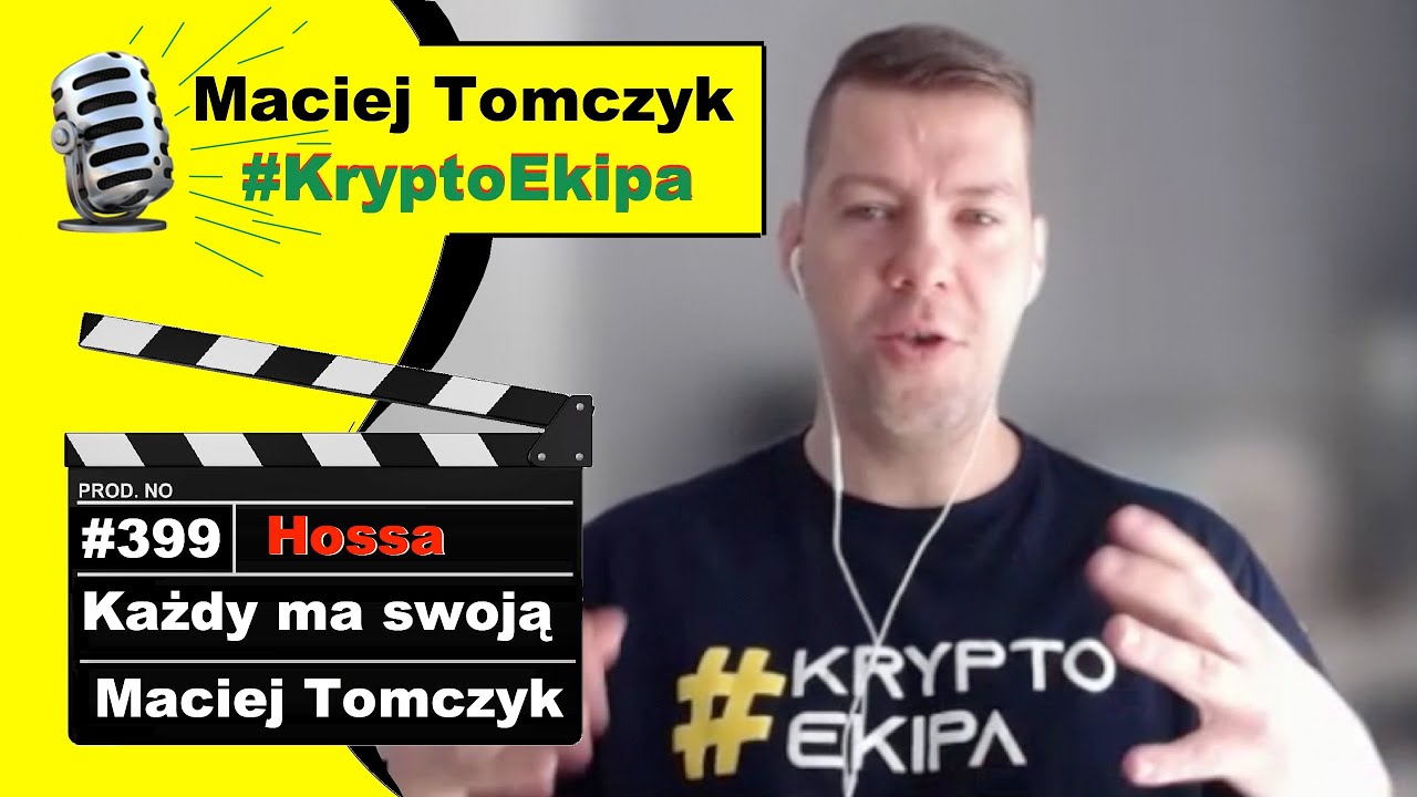 🎙️Twoja Hossa jest wtedy kiedy Twoje pozycje robią dobre wyniki  | Maciej Tomczyk - KryptoEkipa