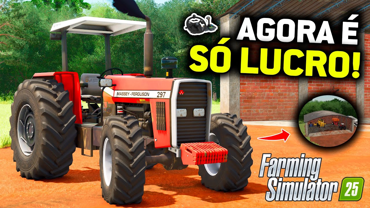 NOVA SEDE BRASILEIRA DO FABINHO - FARMING SIMULATOR 25 - EP 39 (EM BUSCA DO SUCESSO T2)