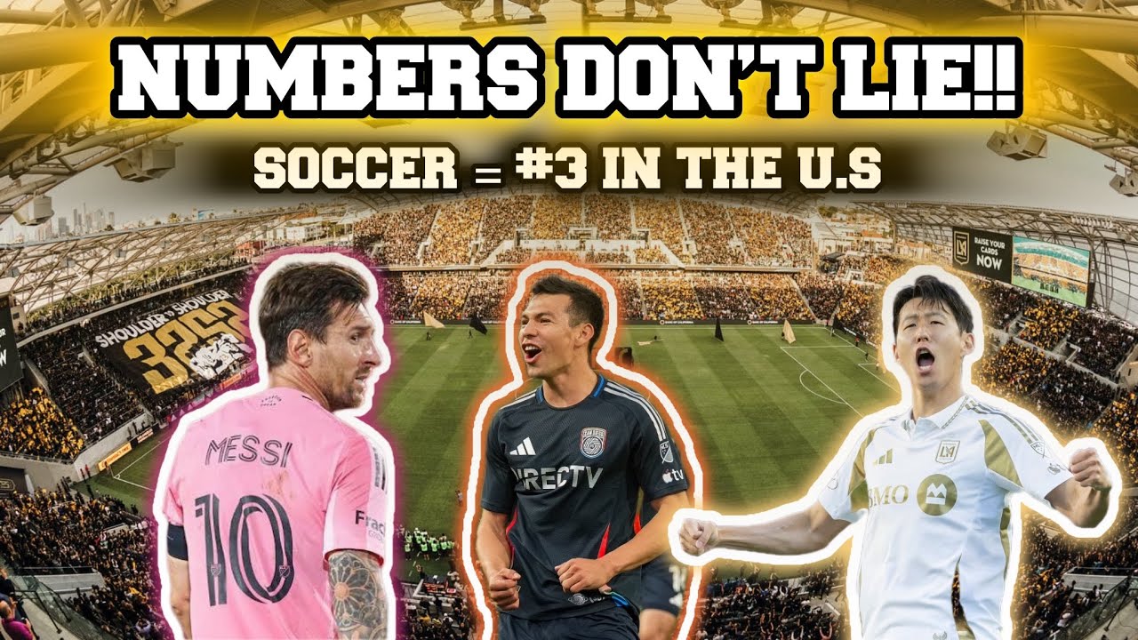The Numbers Back It Up:MLS & Soccer Are About to Blow Up in the U.S.#soccer #futbol #ussoccer #messi