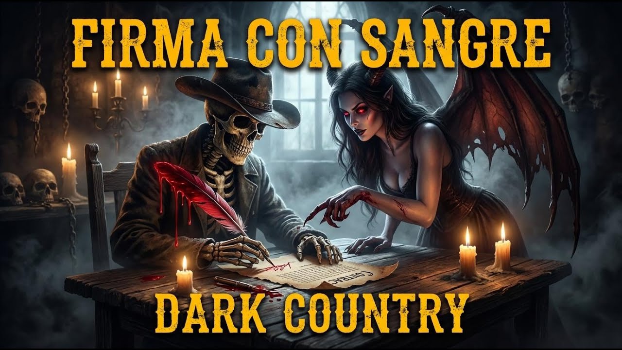 Dark Country En Español | Música Dark Country En Español | FIRMA CON SANGRE| Música country profunda