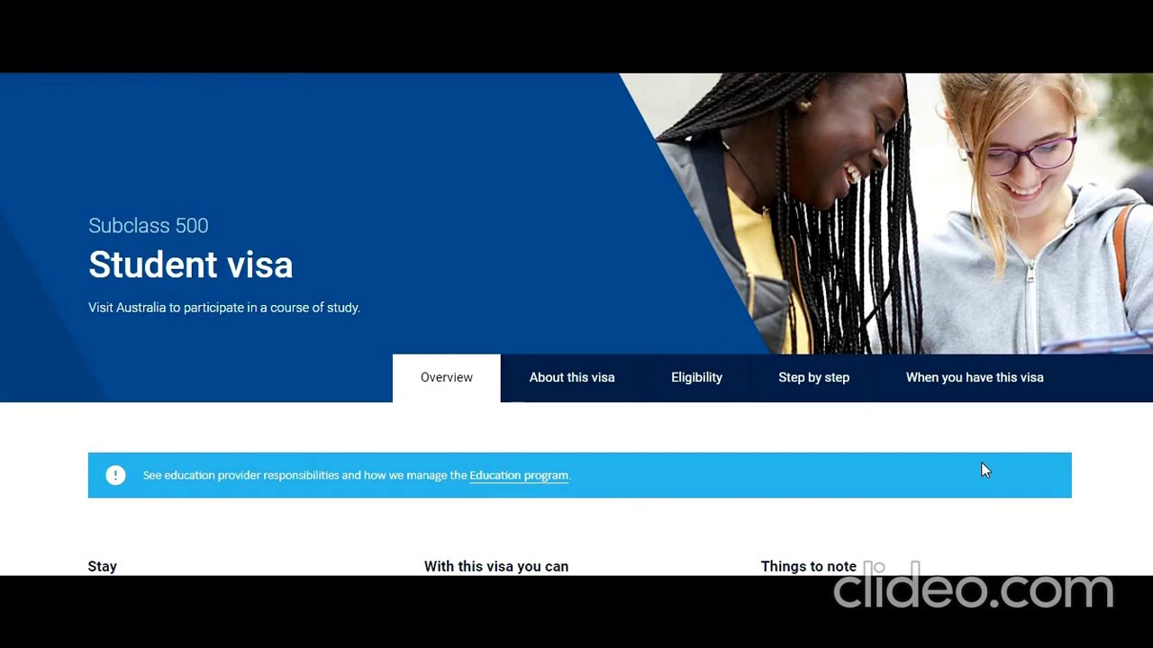 Australia Student Visa Subclass 500 Step by Step How to Apply Full Information