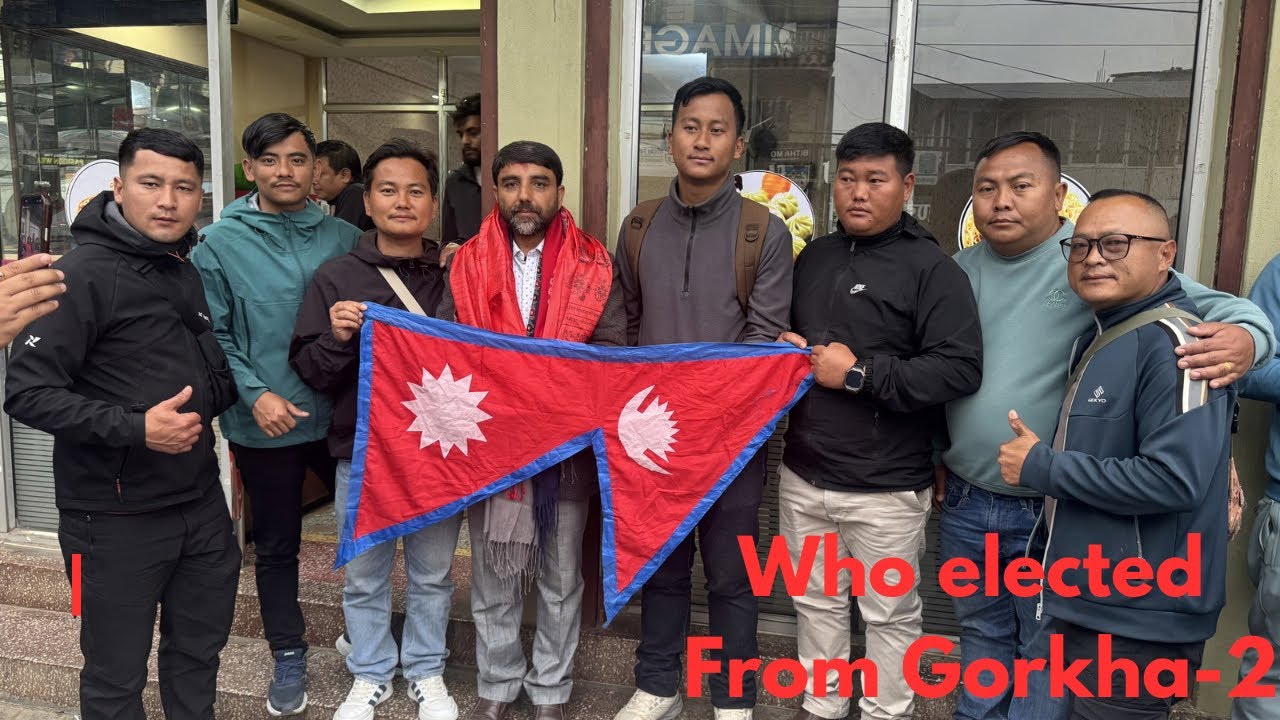 Who elected from Gorkha-2 || Bishaley Vlog ||