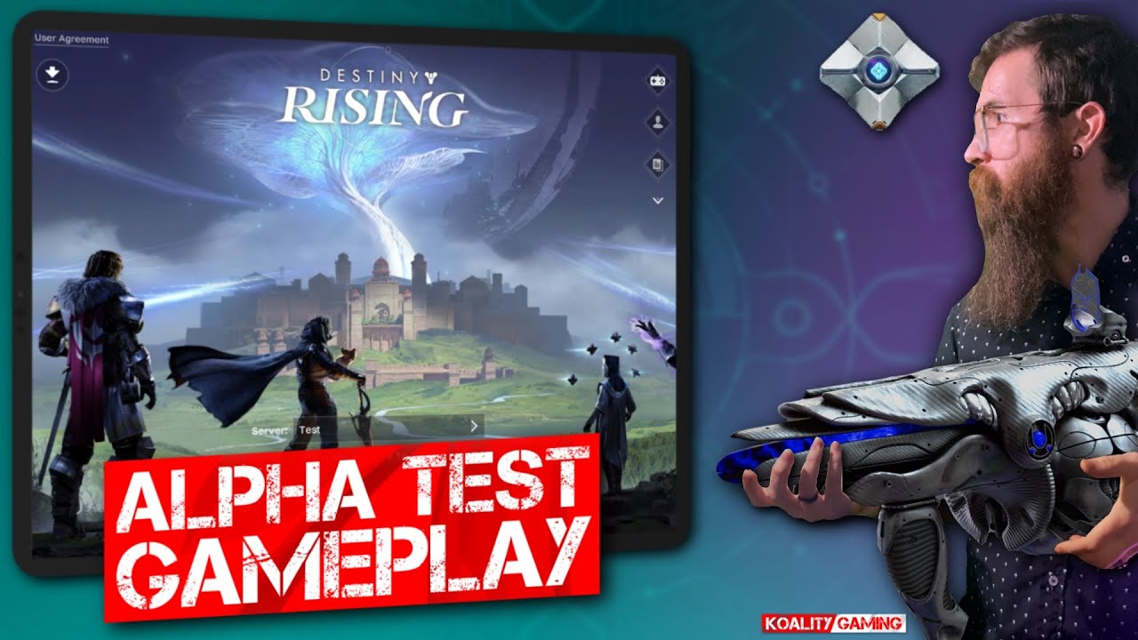 Destiny Rising First-Ever Alpha Play Test | iPad 9 30+ Minute Gameplay
