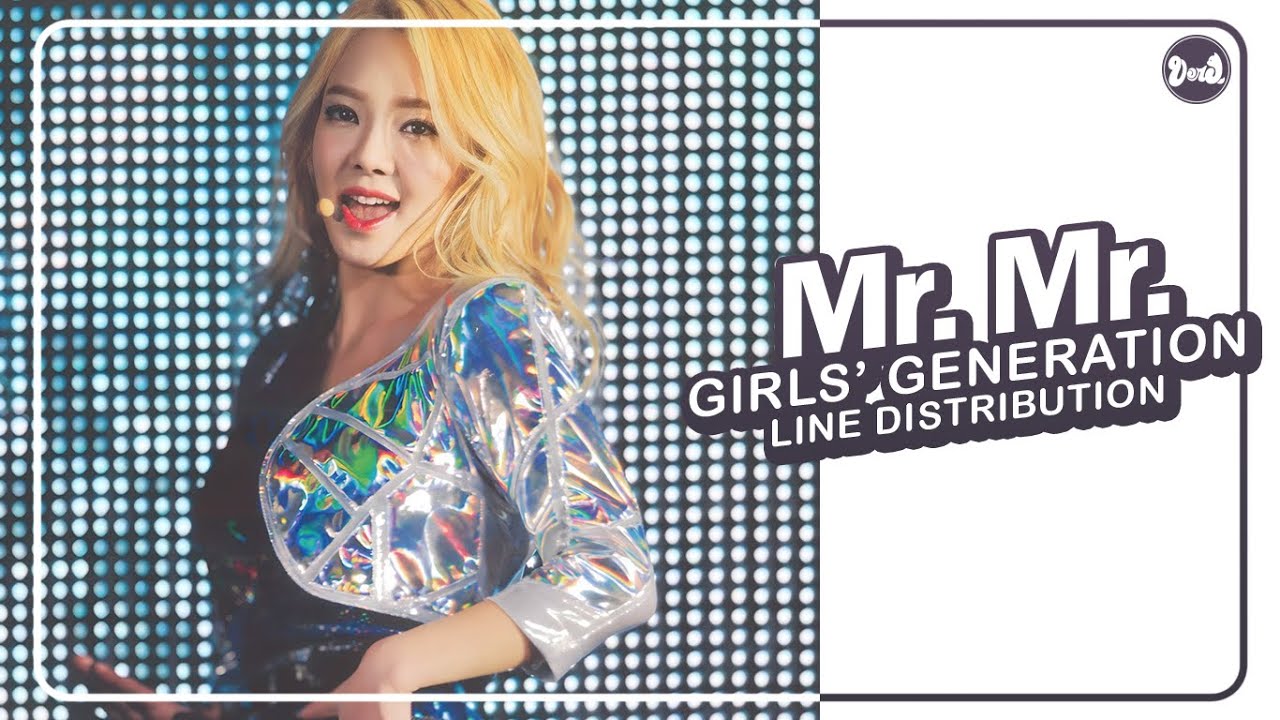 Girls&rsquo; Generation (少女時代) &ndash; Mr. Mr. (Japanese Version) | Line Distribution (OT8 Live Ver.)