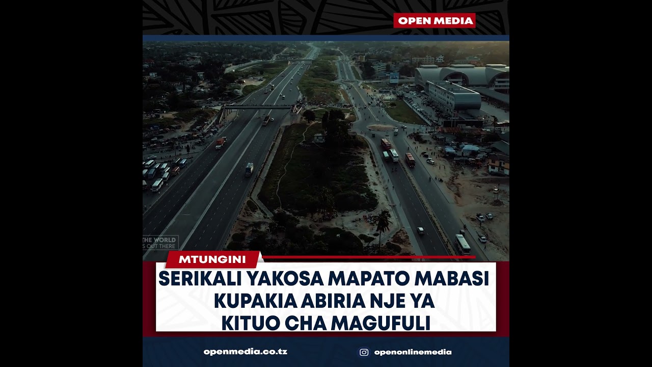 Serikali yakosa mapato baada ya Mabasi mengi kupakia abiria nje ya kituo cha Magufuli.