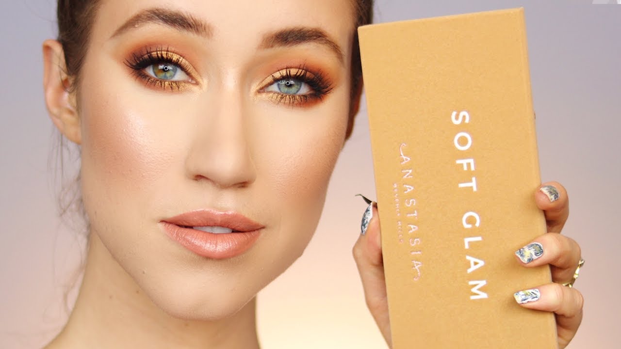 ABH Soft Glam с доступной косметикой