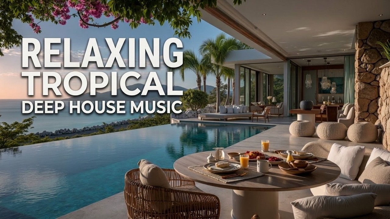 Расслабляющий тропический дип-хаус ~ Атмосфера заката и летний микс