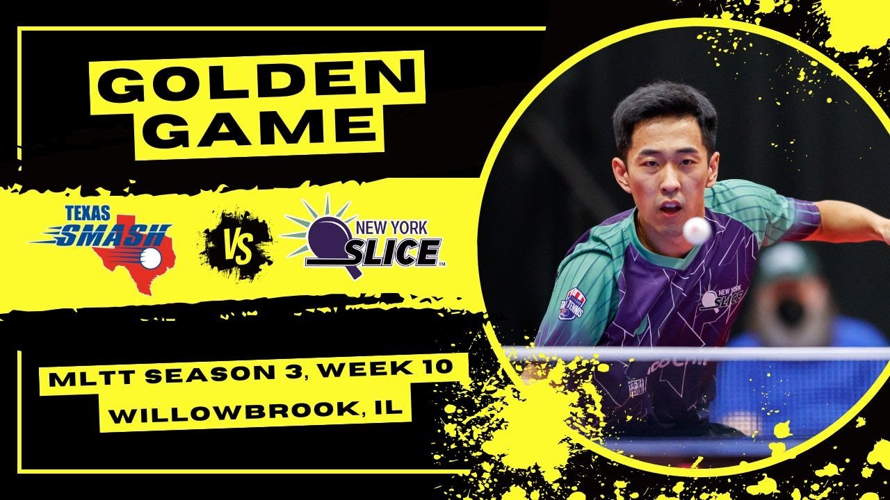 MATCH HIGHLIGHTS: GOLDEN GAME | Texas Smash vs New York Slice  | MLTT Week 10 (Willowbrook, IL)