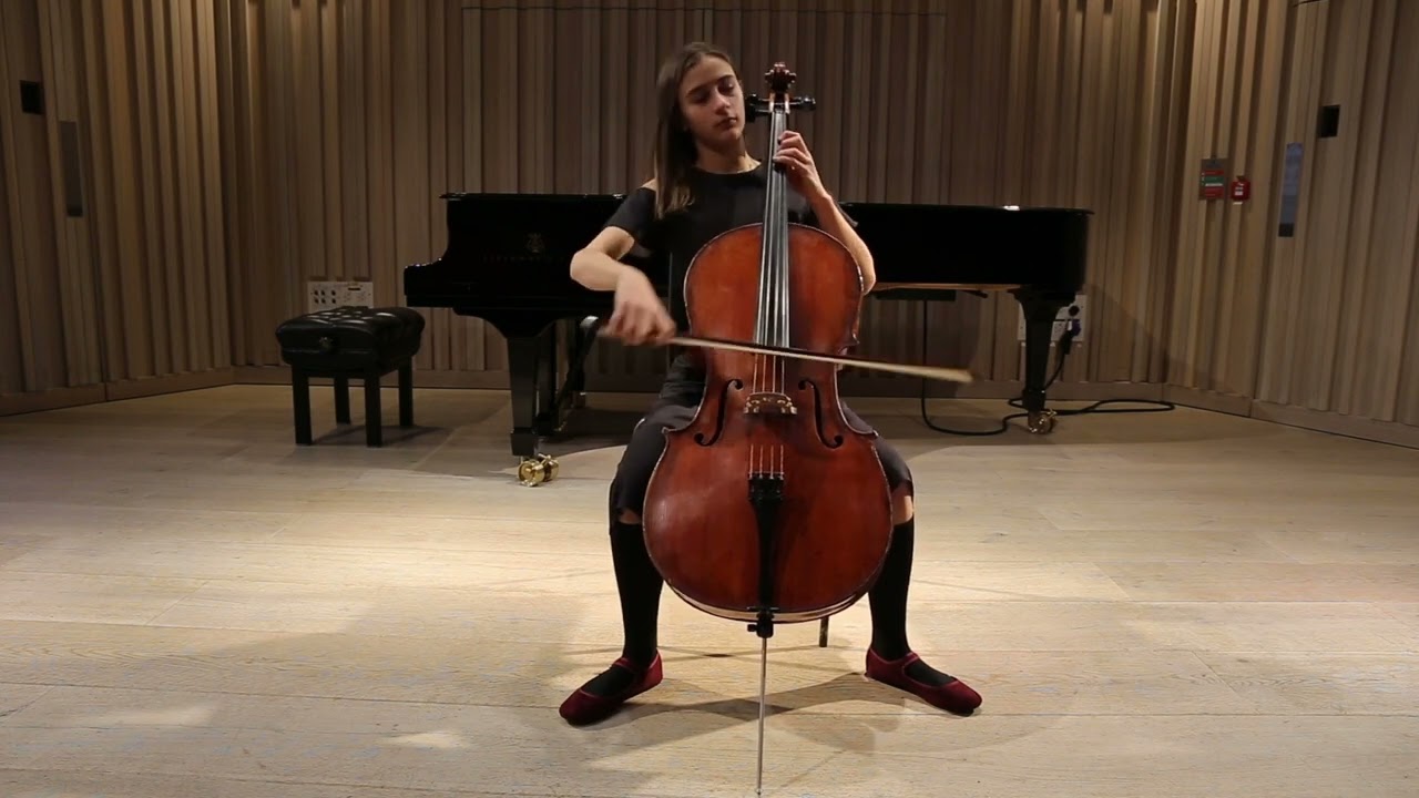 J.S. Bach, Prelude, Cello Solo Suite no. 1 in G Major, BWV 1007 | Lia Matos Wunderlich
