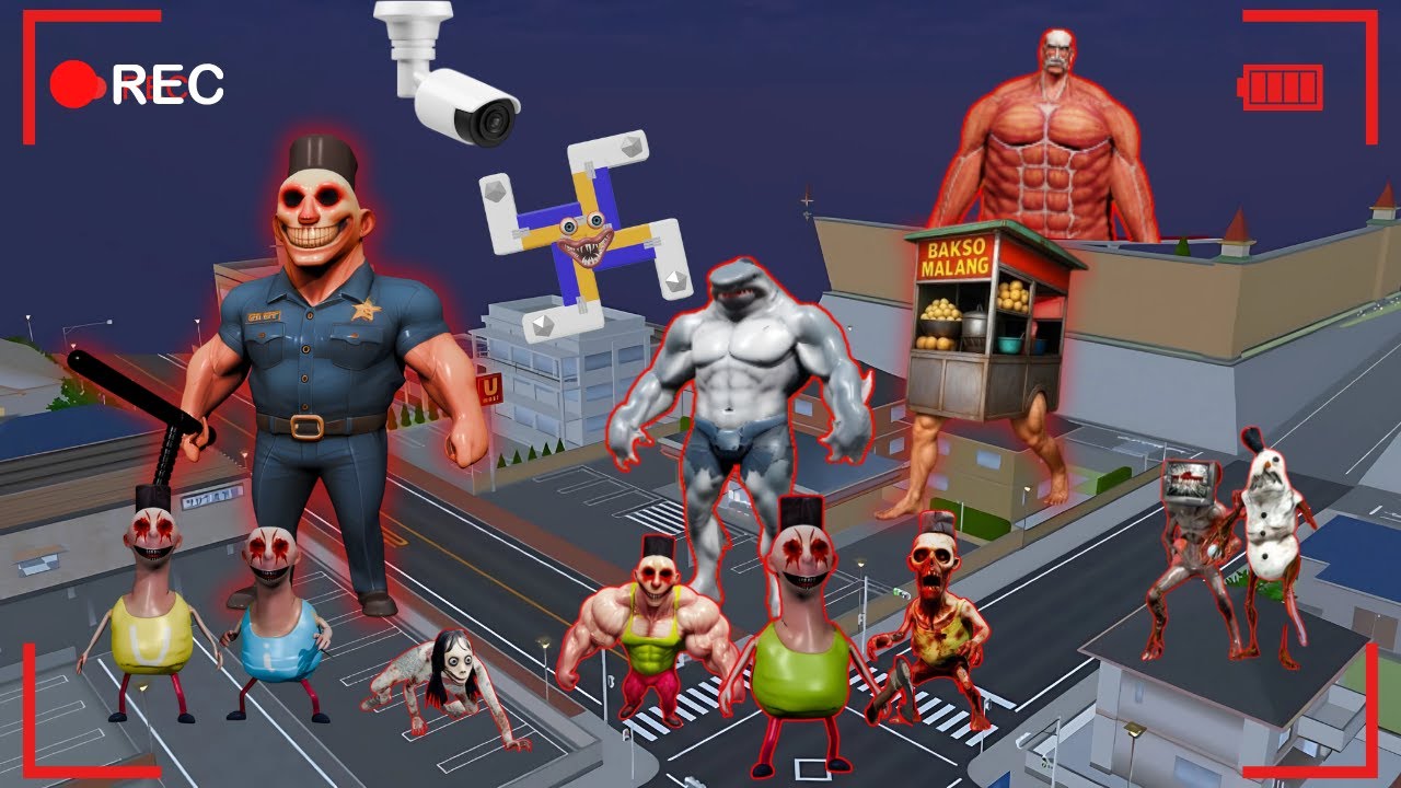 Yuta Mio Takut CCTV Rekam PASUKAN HAMOOD HABIBI & BAKSO Dari Dimensi Lain😱 | Sakura School Simulator