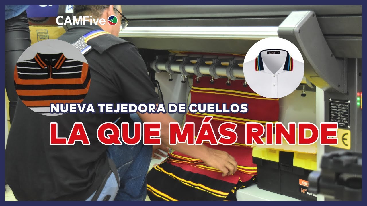 😲 Una Tejedora para CUALQUIER NEGOCIO ✨ la más COMPACTA y RENDIDORA 🚀