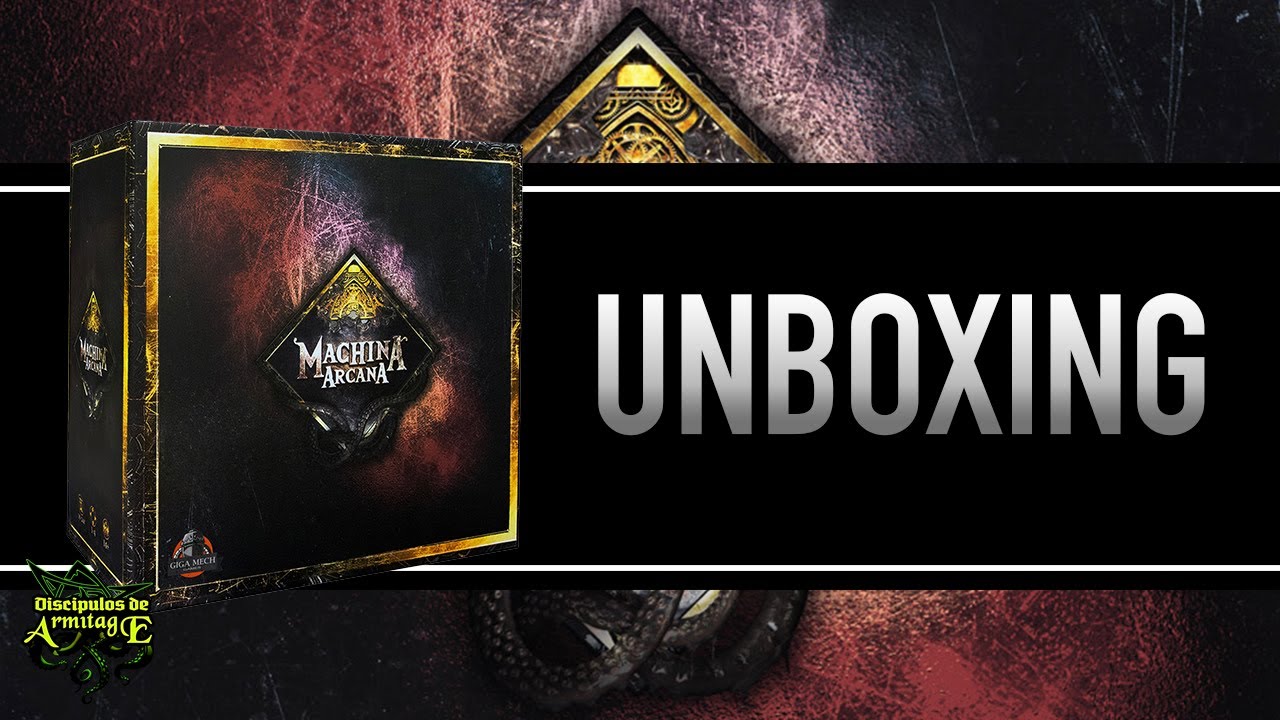 Machina Arcana Unboxing