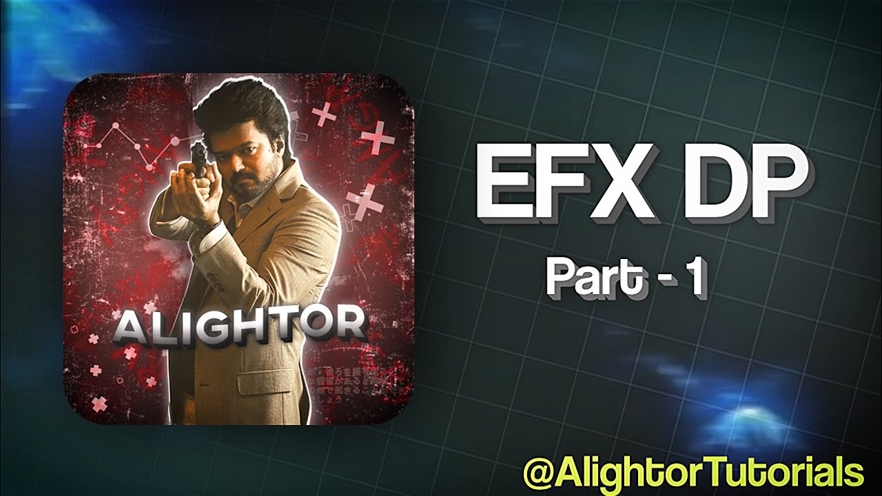 ⚡ EFX DP Tutorial Part 1 ⚡Create this premium DP effect in Alight Motion #efxdp #alightmotion #edit 