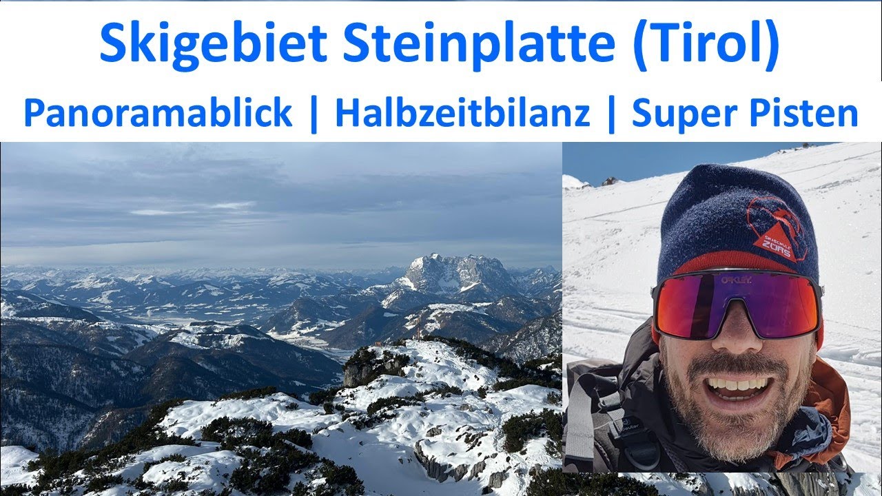Steinplatte (Tirol): Bergpanorama, Skisaisonhalbzeit, perfekte Pisten