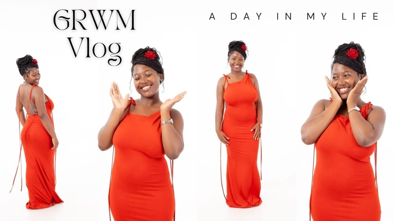 GRWM for valentines dayyy🌹❤️school vlog and show,modeling,fashion