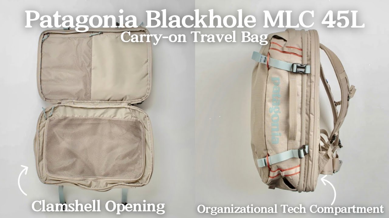 🧳{Распаковка} Обзор сумки Patagonia Blackhole MLC 45L | Дорожная сумка для ручной клади