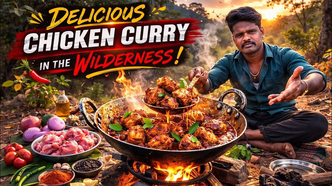 Aaj BanegaJunglee Muruga 🦤#chickencurryrecipe #indiandriverlife