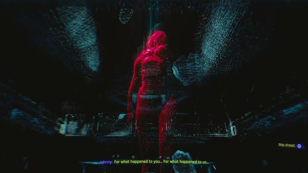 Cyberpunk 2077 - Johnny Silverhand apologizes to Alt Cunningham - &ldquo;The Sun&rdquo; (Rogue Ending) - PS5