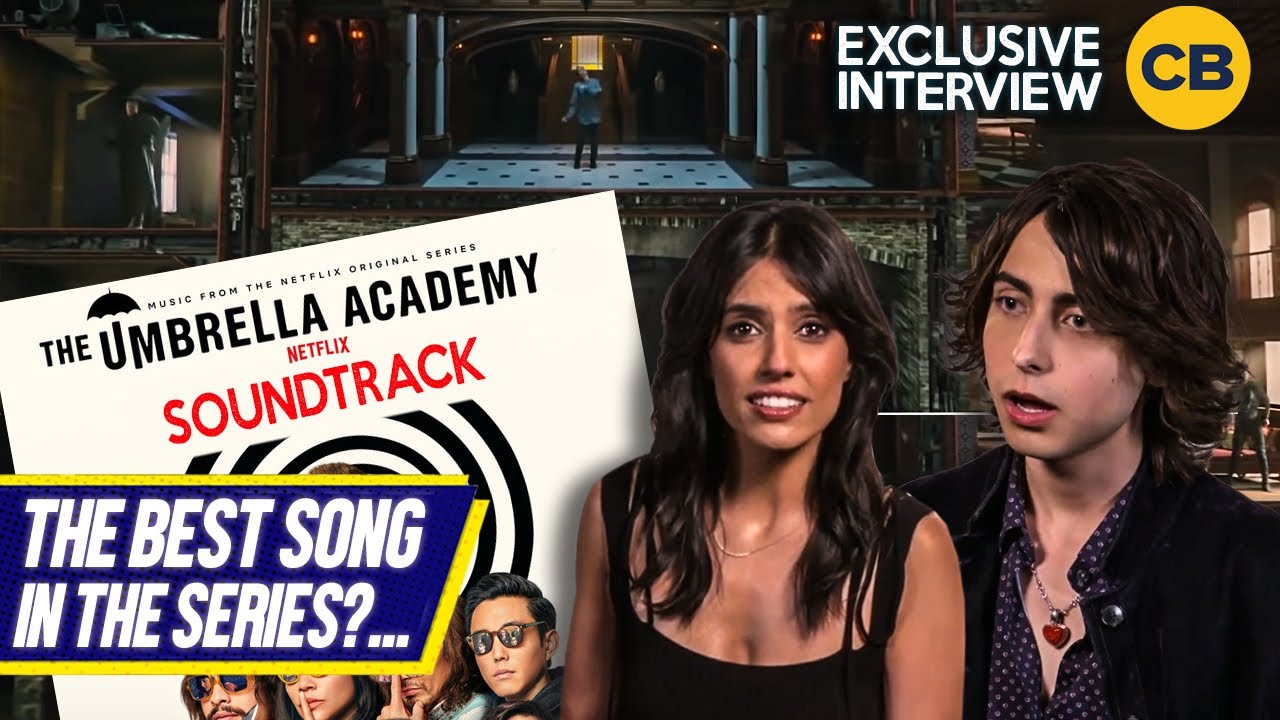 Best Song From the Umbrella Academy? Aidan Gallagher and Ritu Arya Answer (Exclusive)