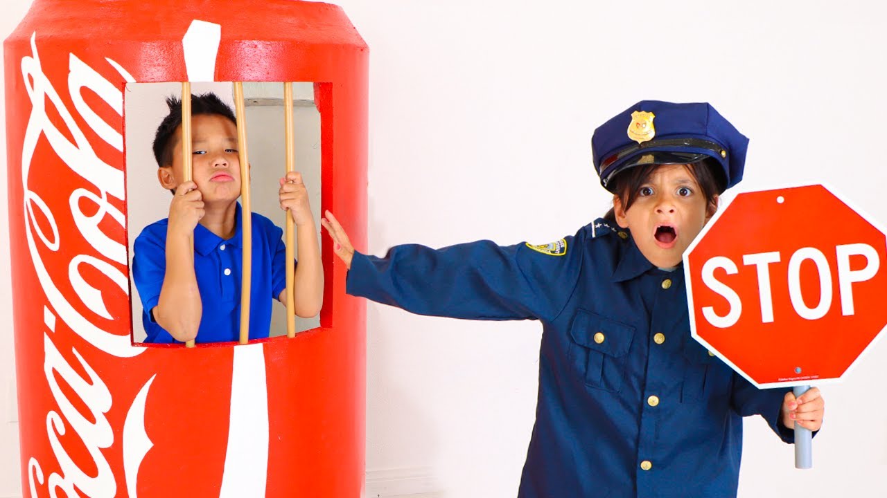 Police Andrea & Kaden Learns the Truth About Soda Time-Out!