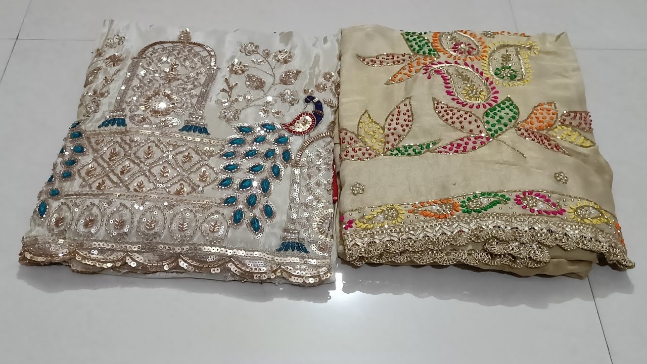 Hand work fancy party wear suit ♥️ 9518642914 ♥️