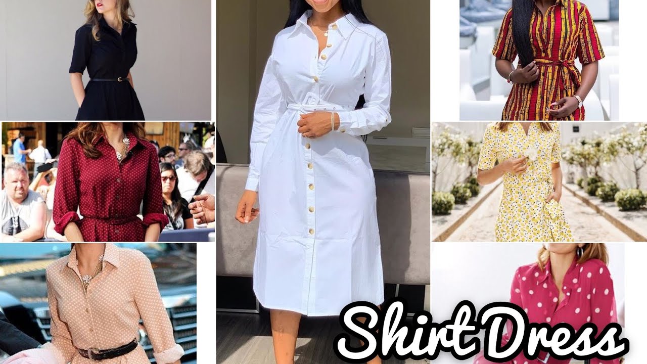 HOW TO MAKE A SHIRT DRESS | CUTTING AND STITCHING | BEGINNERS FRIENDLY