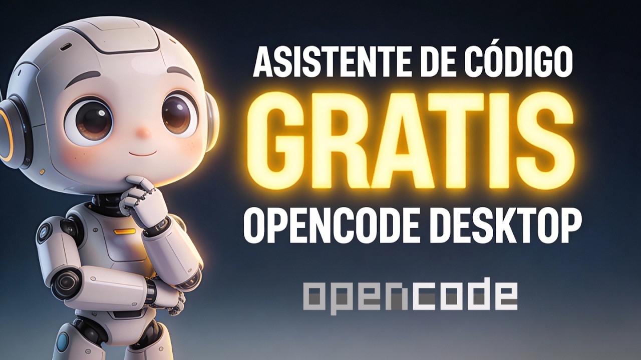 Codificar con IA completamente gratis | OpenCode Desktop