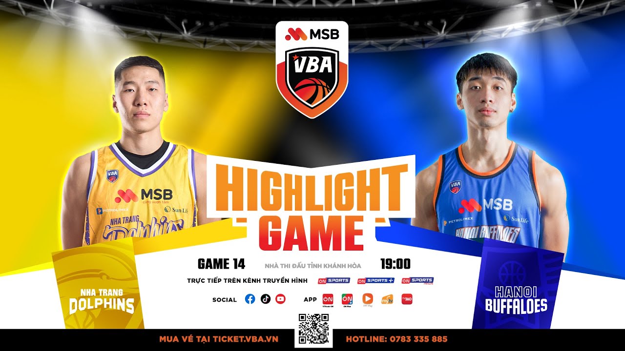 Full Game Highlights | Nha Trang Dolphins vs Hanoi Buffaloes | 07.06 #bongroVBA #VBA #VBA2025