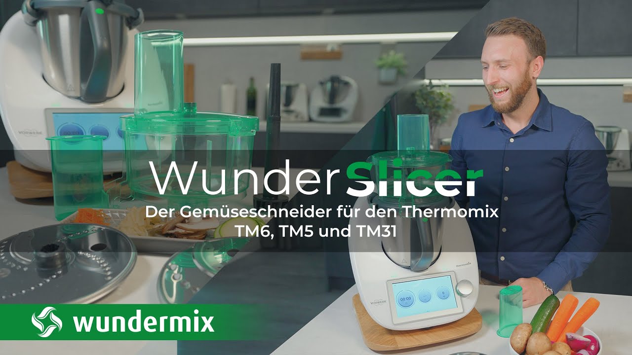 WunderSlicer&reg; | Der Gem&uuml;seschneider f&uuml;r Thermomix TM6, TM5, TM31 | Wundermix