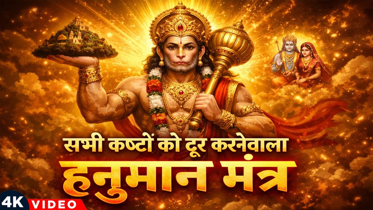Hanuman Mantra for Strength | Jai Bajrangbali Powerful Hanuman Mantra | Sankat Mochan Hanuman Mantra