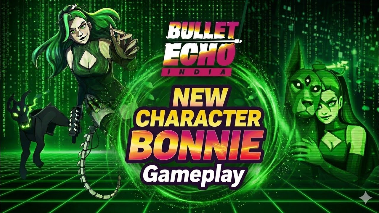 Secret New Character BONNIE 😱 OP Skills Reveal | Bullet Echo India