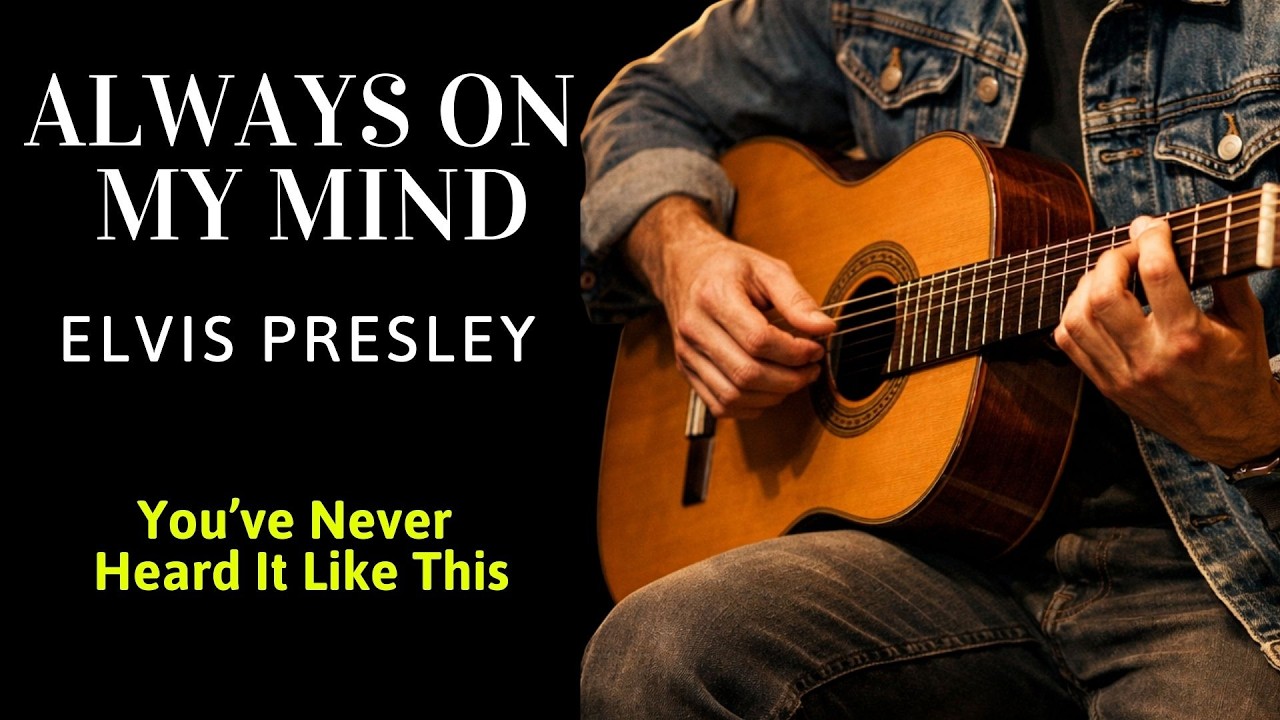 ( Slow Tempo ) Always On My Mind ~ Elvis Presley ~ Easy Fingerstyle Guitar TAB