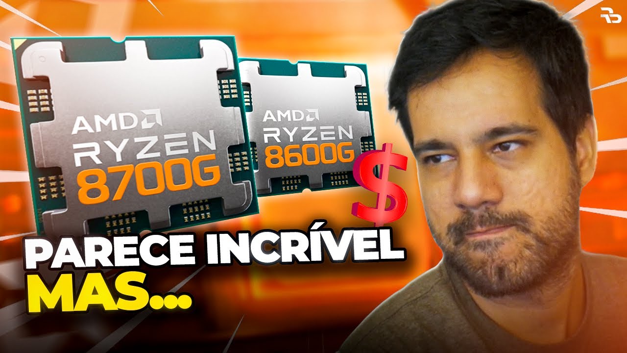 Novas APUs 8600G e  8700G não compensam no Brasil.