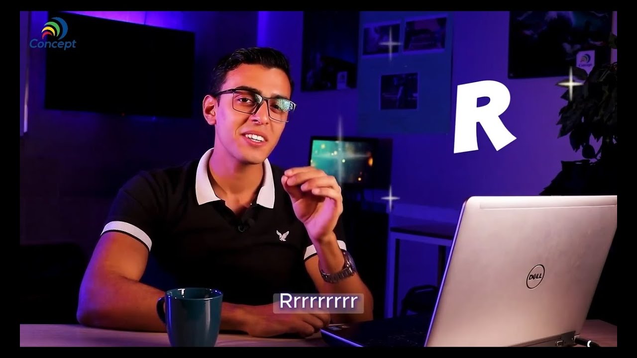 الحلقه التانيه من  سلسله حلقات American accent series الـ R Sound مع مستر محمد الشامى 🎞📺