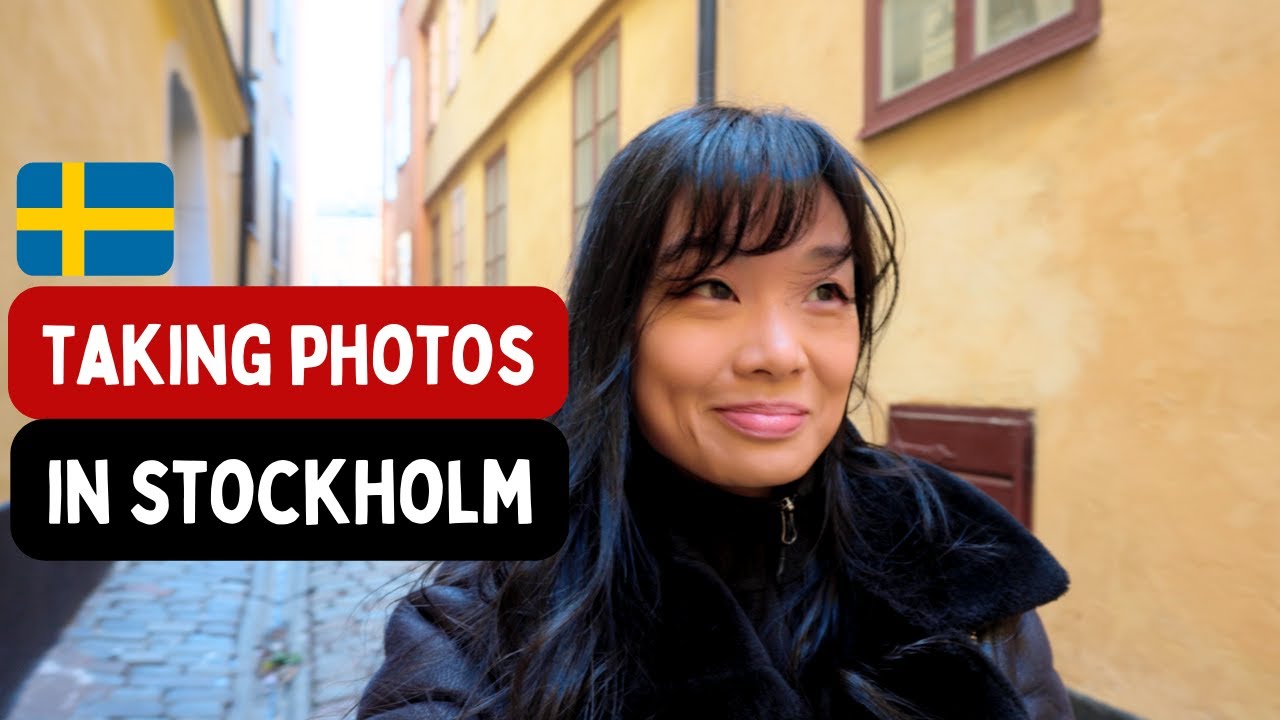 taking photos in Stockholm