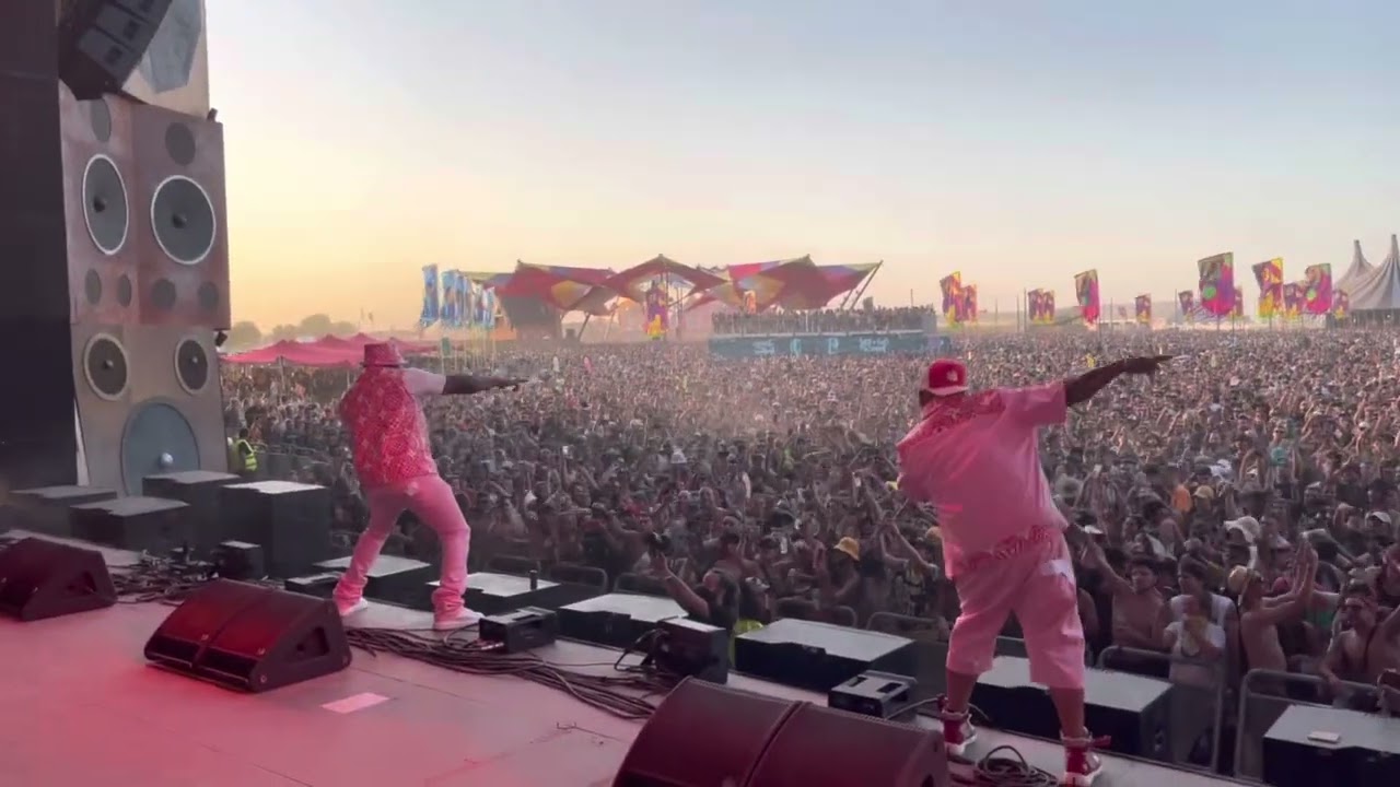 Busta Rhymes & Spliff Star performing Ante Up LIVE at Monegros Desert Festival in Spain 2022