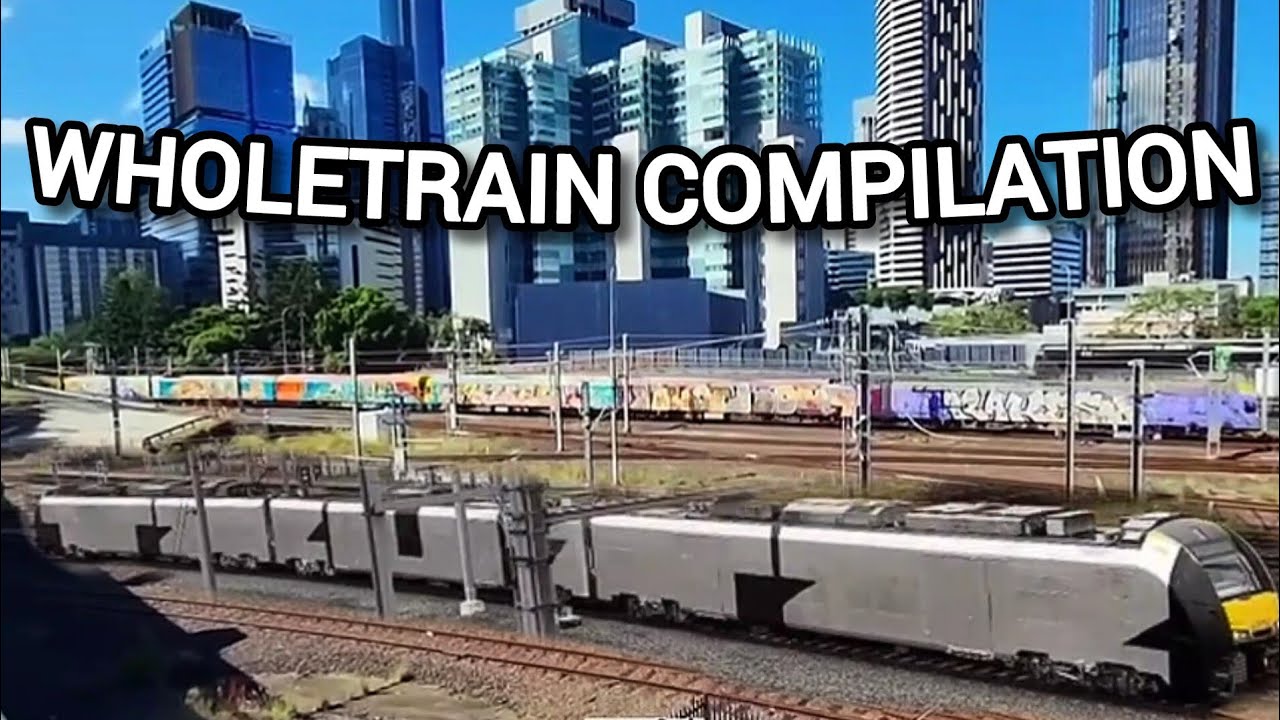 Wholetrain Compilation Episode 20 - Graffiti Bombing on Trains