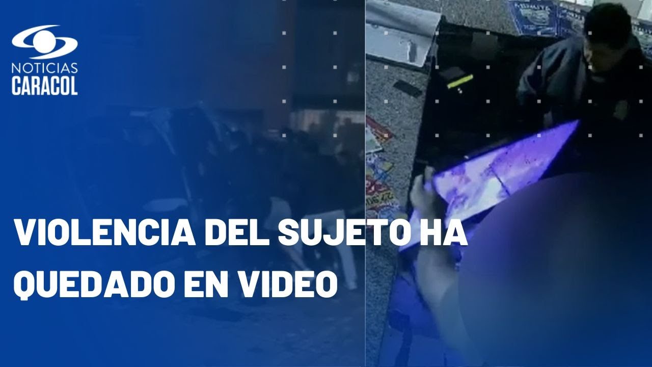 Comunidad de Facatativá le rompió los carros a exmilitar acusado de mal vecino