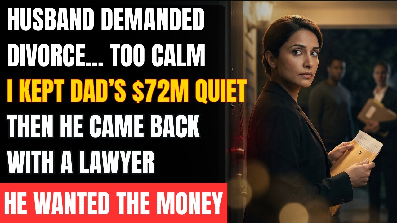 Divorce After My $72 Million Inheritance — He Showed Up With a Lawyer | Revenge Story